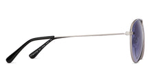 Load image into Gallery viewer, Silver Aviator Full Rim Narrow Unisex Sunglasses by Vincent Chase-146439