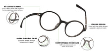 Load image into Gallery viewer, Black Round Full Rim Kids Eyeglasses by Lenskart Junior-128761