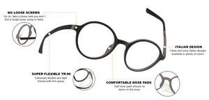 Black Round Full Rim Kids Eyeglasses by Lenskart Junior-128761