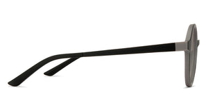 Black Round Full Rim Kids Eyeglasses by Lenskart Junior-128761