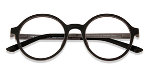 Black Round Full Rim Kids Eyeglasses by Lenskart Junior-128761