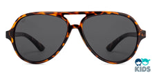 Load image into Gallery viewer, Brown Aviator Full Rim Kids Sunglasses by Vincent Chase Kids-131054