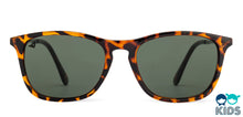 Load image into Gallery viewer, Brown Rectangle Full Rim Kids Sunglasses by Vincent Chase Kids-131059