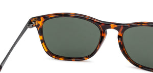Brown Rectangle Full Rim Kids Sunglasses by Vincent Chase Kids-131059