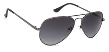 Load image into Gallery viewer, Grey Aviator Full Rim Unisex Sunglasses by Vincent Chase Online-131297