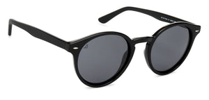 Black Round Full Rim Unisex Sunglasses by Vincent Chase Polarized-131321