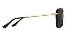 Load image into Gallery viewer, Gold Hexagonal Full Rim Unisex Sunglasses by Vincent Chase Polarized-146644