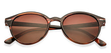 Load image into Gallery viewer, Brown Round Full Rim Unisex Sunglasses by Vincent Chase Online-139500