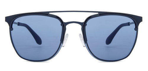 Blue Clubmaster Full Rim Medium Unisex Sunglasses by Vincent Chase-137002