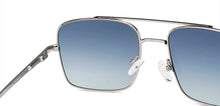 Load image into Gallery viewer, Silver Square Full Rim Extra Wide Unisex Sunglasses by Vincent Chase Polarized-137081
