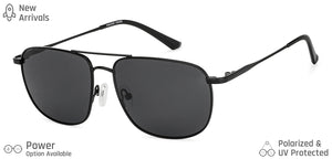 Black Square Full Rim Unisex Sunglasses by Vincent Chase Polarized-138410