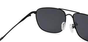 Black Square Full Rim Unisex Sunglasses by Vincent Chase Polarized-138410