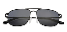 Load image into Gallery viewer, Black Square Full Rim Unisex Sunglasses by Vincent Chase Polarized-138410