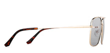 Load image into Gallery viewer, Gold Square Full Rim Unisex Sunglasses by Vincent Chase-148882