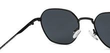 Load image into Gallery viewer, Black Hexagonal Full Rim Unisex Sunglasses by Vincent Chase-149278