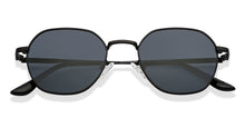 Load image into Gallery viewer, Black Hexagonal Full Rim Unisex Sunglasses by Vincent Chase-149278
