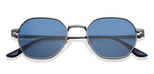 Load image into Gallery viewer, Gunmetal Hexagonal Full Rim Unisex Sunglasses by Vincent Chase Polarized-149280