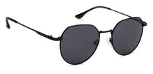 Load image into Gallery viewer, Black Hexagonal Full Rim Unisex Sunglasses by Vincent Chase Polarized-138436