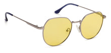 Load image into Gallery viewer, Grey Hexagonal Full Rim Medium Unisex Sunglasses by Vincent Chase Polarized-138440