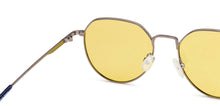 Load image into Gallery viewer, Grey Hexagonal Full Rim Medium Unisex Sunglasses by Vincent Chase Polarized-138440