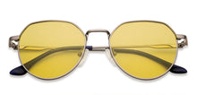 Load image into Gallery viewer, Grey Hexagonal Full Rim Medium Unisex Sunglasses by Vincent Chase Polarized-138440
