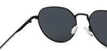 Load image into Gallery viewer, Black Hexagonal Full Rim Unisex Sunglasses by Vincent Chase-149281