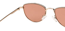 Load image into Gallery viewer, Gold Cat Eye Full Rim Women Sunglasses by Vincent Chase-148900