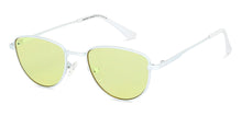 Load image into Gallery viewer, White Cat Eye Full Rim Women Sunglasses by Vincent Chase-148901