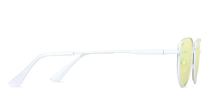 White Cat Eye Full Rim Women Sunglasses by Vincent Chase-148901
