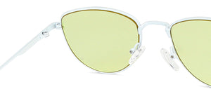 White Cat Eye Full Rim Women Sunglasses by Vincent Chase-148901