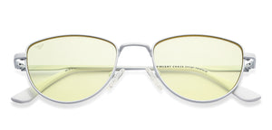 White Cat Eye Full Rim Women Sunglasses by Vincent Chase-148901