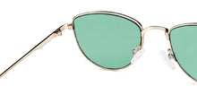 Load image into Gallery viewer, Gold Cat Eye Full Rim Women Sunglasses by Vincent Chase-148902