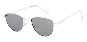 White Cat Eye Full Rim Women Sunglasses by Vincent Chase-148899