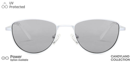 White Cat Eye Full Rim Women Sunglasses by Vincent Chase-148899
