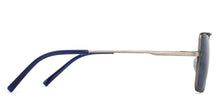 Load image into Gallery viewer, Grey Square Full Rim Wide Unisex Sunglasses by Vincent Chase Polarized-138462