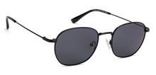 Load image into Gallery viewer, Black Round Full Rim Wide Unisex Sunglasses by Vincent Chase Polarized-138476