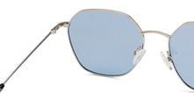 Load image into Gallery viewer, Silver Hexagonal Full Rim Extra Wide Unisex Sunglasses by Vincent Chase Polarized-138487