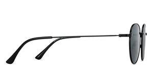 Black Round Full Rim Unisex Sunglasses by Vincent Chase-149041