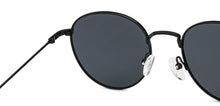 Load image into Gallery viewer, Black Round Full Rim Unisex Sunglasses by Vincent Chase-149041