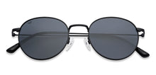 Load image into Gallery viewer, Black Round Full Rim Unisex Sunglasses by Vincent Chase-149041