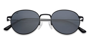 Black Round Full Rim Unisex Sunglasses by Vincent Chase-149041