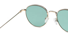 Load image into Gallery viewer, Gold Round Full Rim Unisex Sunglasses by Vincent Chase-148894