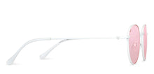 Load image into Gallery viewer, White Round Full Rim Women Sunglasses by Vincent Chase-148896