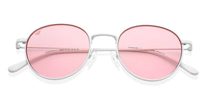 White Round Full Rim Women Sunglasses by Vincent Chase-148896