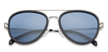 Load image into Gallery viewer, Silver Aviator Full Rim Unisex Sunglasses by Vincent Chase Polarized-138636