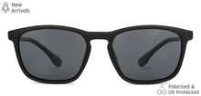 Load image into Gallery viewer, Black Wayfarer Full Rim Unisex Sunglasses by Vincent Chase Polarized-138645