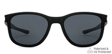 Load image into Gallery viewer, Black Wayfarer Full Rim Unisex Sunglasses by Vincent Chase Polarized-138653