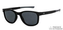 Load image into Gallery viewer, Black Wayfarer Full Rim Unisex Sunglasses by Vincent Chase Polarized-138653