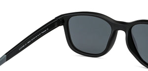 Black Wayfarer Full Rim Unisex Sunglasses by Vincent Chase Polarized-138653