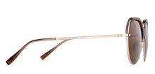 Load image into Gallery viewer, Gold Round Full Rim Extra Wide Unisex Sunglasses by Vincent Chase-146148